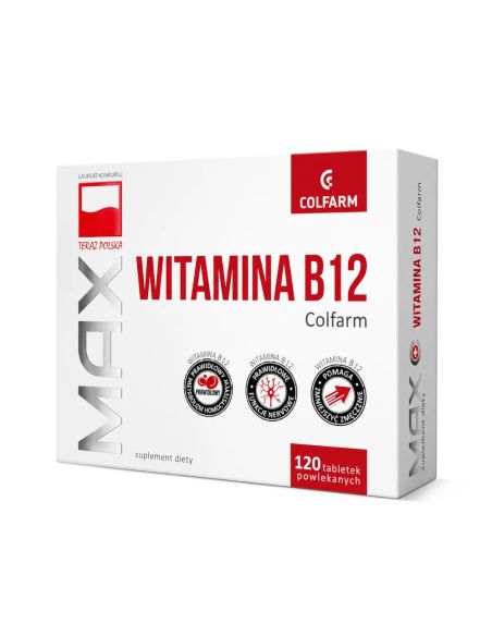 Witamina B12 Colfarm 120 tabletek