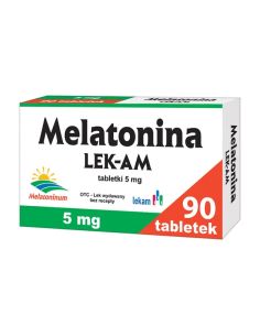 Melatonina Lek-Am 5 mg 90 tabletek