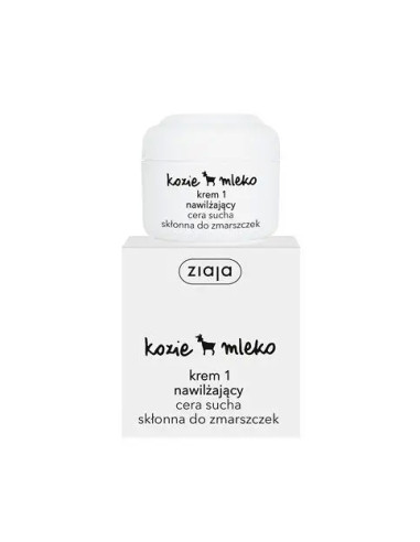 ZIAJA KOZIE MLEKO krem 1 nawilżający 50 ml