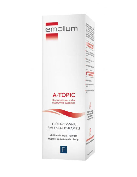 Emolium A-topic Emulsja trójaktywna do kąpieli 200 ml