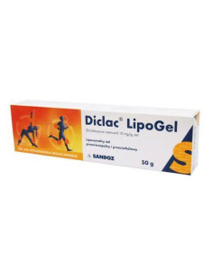 Diclac Lipogel żel 50g (tuba)
