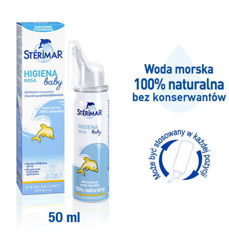 Sterimar - woda morska 100% naturalna bez konserwantów