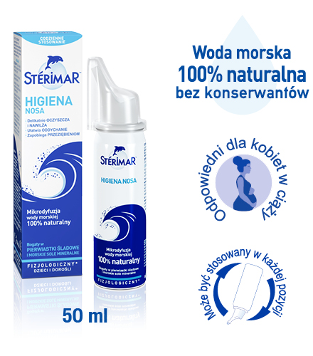 Sterimar - woda morska 100% naturalna bez konserwantów