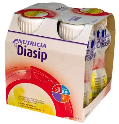 Nutricia Nutridrink Diasip o smaku waniliowym 4 x 200 ml - 1 - Apteka HIT