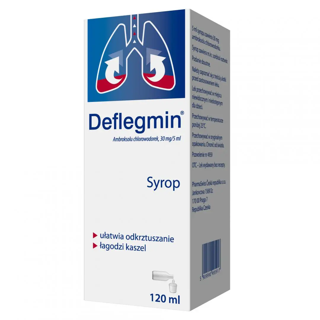 Deflegmin 30 mg/5 ml syrop 120 ml - 1 - Apteka HIT