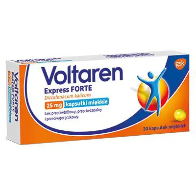 Voltaren Express Forte 25 mg 20 kaps. - 1 - Apteka HIT