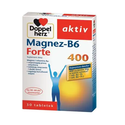 Doppelherz Aktiv Magnez-B6 Forte 30 tabl. - 1 - Apteka HIT