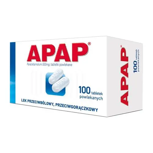 Apap 500 mg 100 tabl - 1 - Apteka HIT