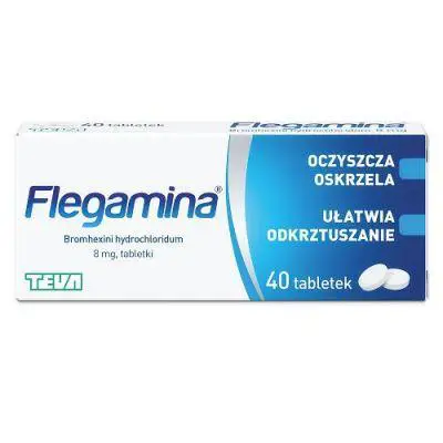 Flegamina 40 tabl. - 1 - Apteka HIT