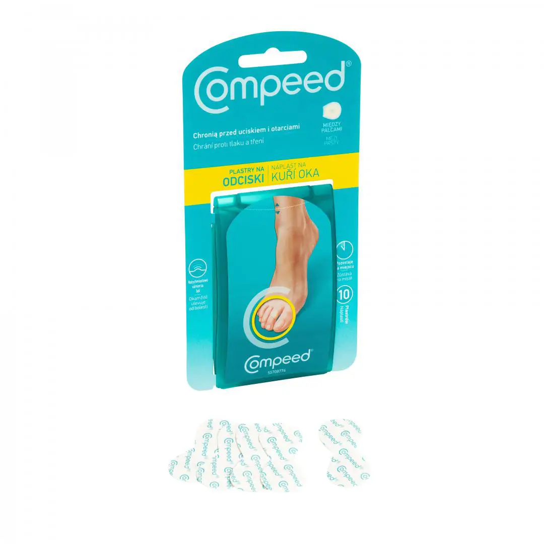 Compeed plastry na odciski między palcami 10 szt. - 1 - Apteka HIT