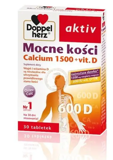 Doppelherz Mocne Kości 30 tabl. - 1 - Apteka HIT