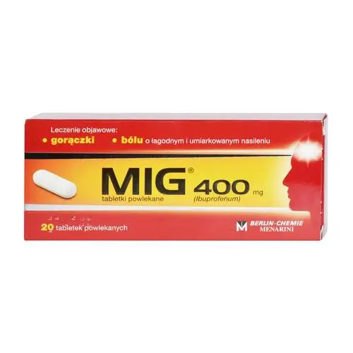 Mig 400 mg 20 tabl. - 1 - Apteka HIT