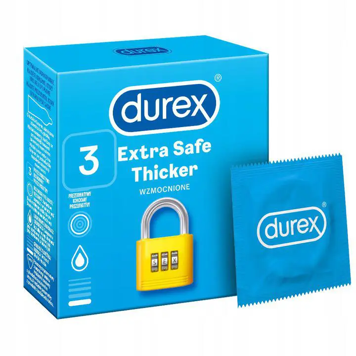 Durex Extra Safe 3 sztuki - 1 - Apteka HIT