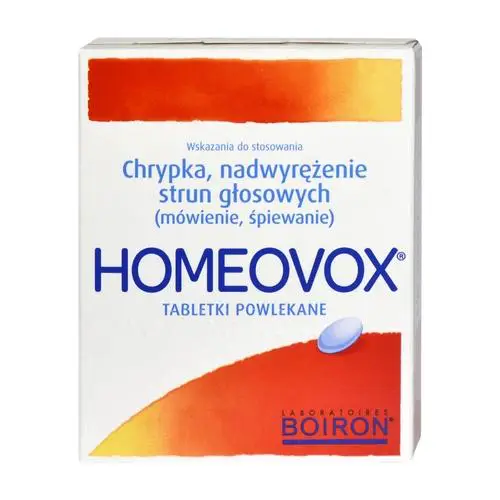 Boiron Homeovox na chrypkę 60 tabl. - 1 - Apteka HIT