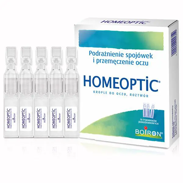 Boiron Homeoptic krople 10 pojemników jednodawkowych - 1 - Apteka HIT
