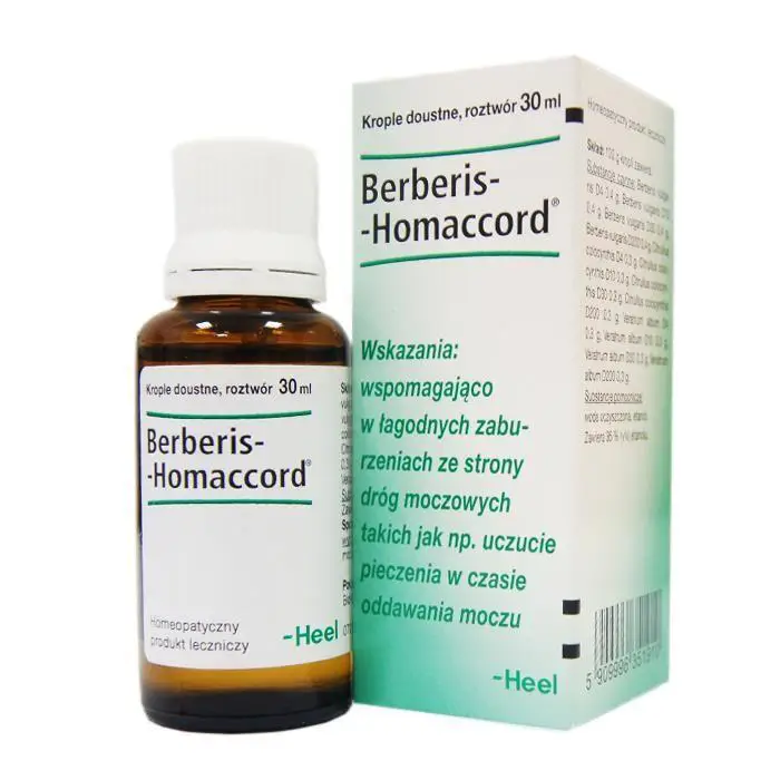 Heel Berberis-Homaccord krople 30 ml - 1 - Apteka HIT