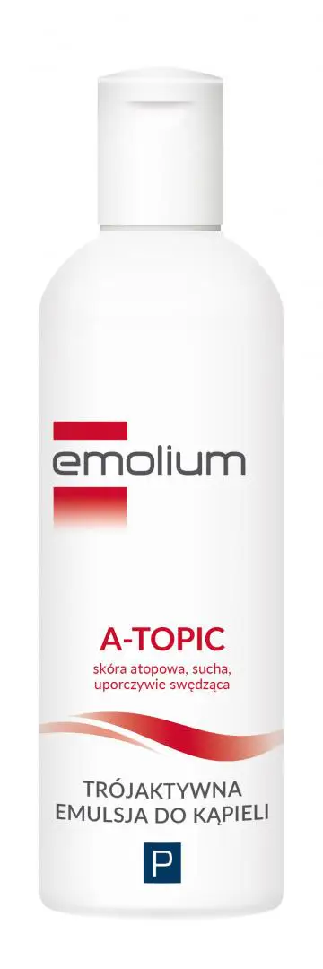 Emolium A-topic Emulsja trójaktywna do kąpieli 200 ml - 1 - Apteka HIT