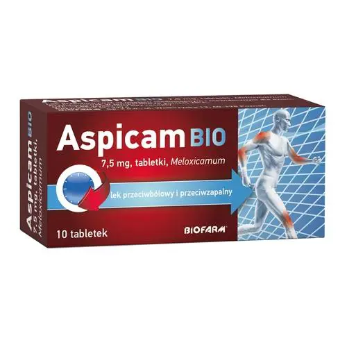 Aspicam BIO 7,5 mg 10 tabl. - 1 - Apteka HIT
