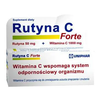 Rutyna C Forte 10tabl.mus. - 1 - Apteka HIT