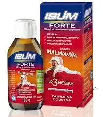 Ibum Forte zaw. doust. 200 mg/5 ml o smaku malinowym 100 g - 1 - Apteka HIT