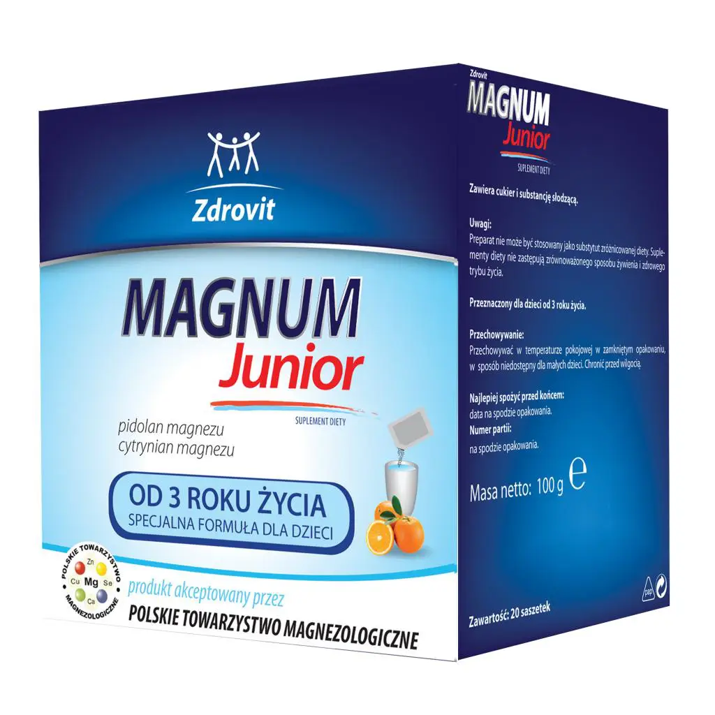 Zdrovit Magnum Junior prosz.20 sasz. - 1 - Apteka HIT