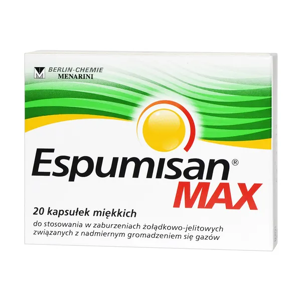 Espumisan MAX 20 kaps. - 1 - Apteka HIT