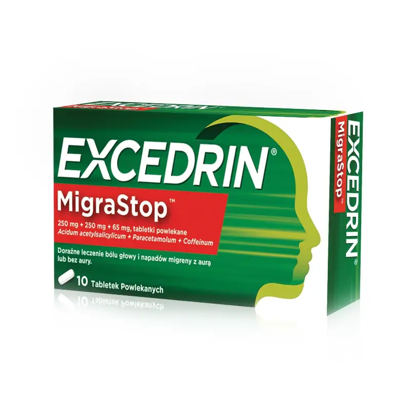 Excedrin MigraStop 10 tabletek - 1 - Apteka HIT