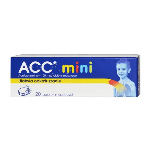 ACC mini 100 mg 20 tabl. mus. - 1 - Apteka HIT