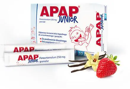 Apap Junior 250 mg 10 sasz - 1 - Apteka HIT