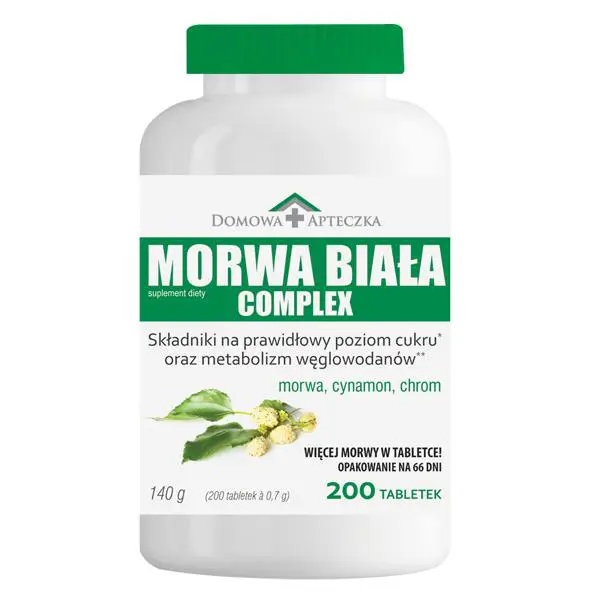 Morwa Biała Complex 200 tabl. - 1 - Apteka HIT