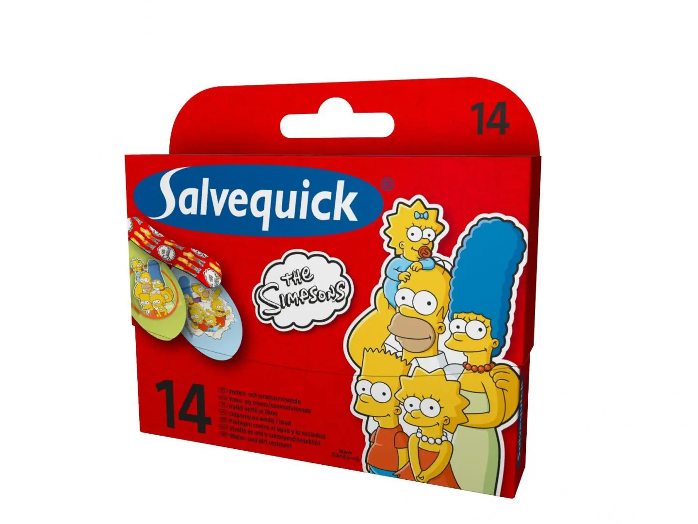 Plastry Salvequick The Simpsons 14szt. - 1 - Apteka HIT