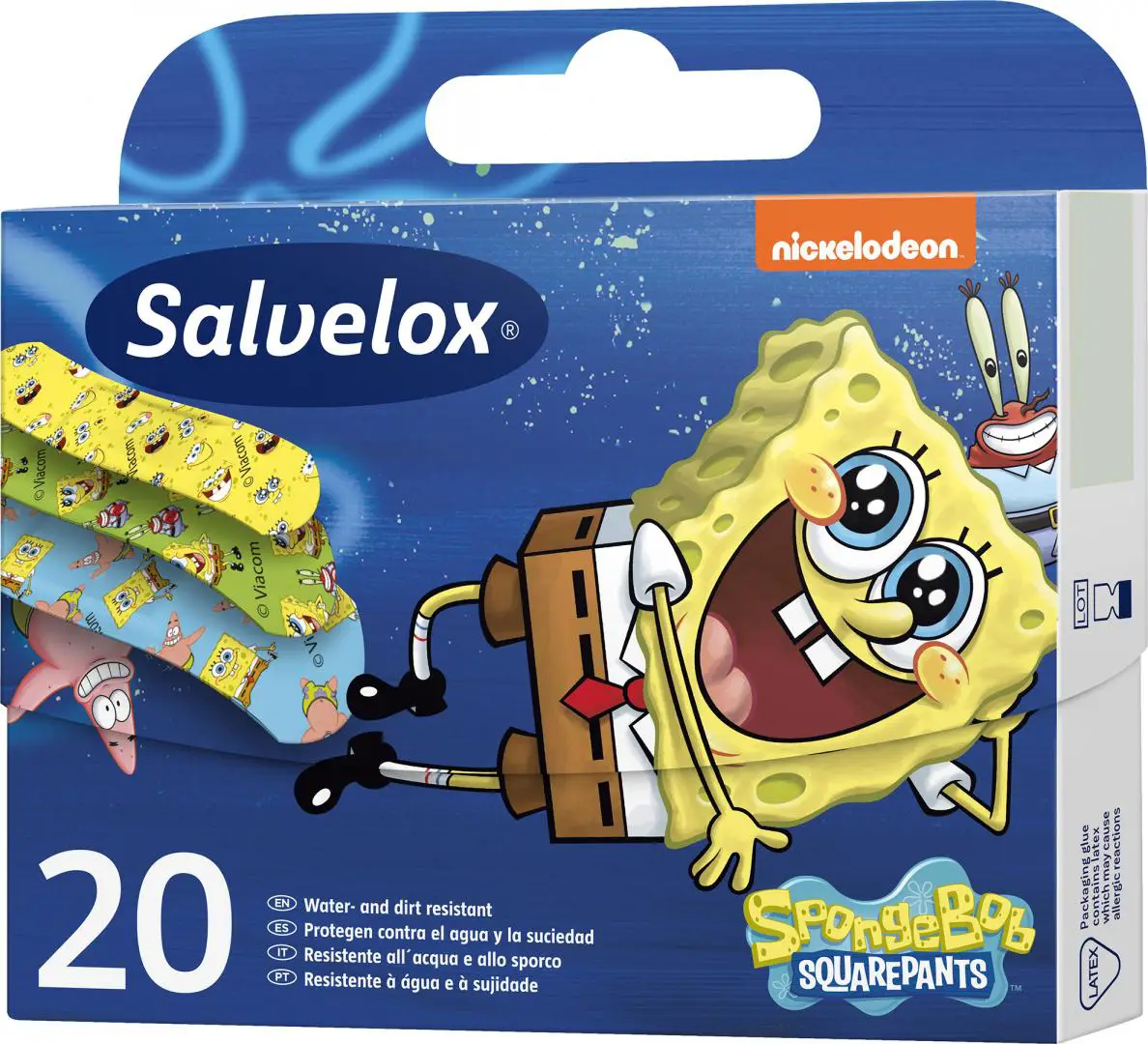 Plastry Salvequick Sponge Bob 20 szt. - 1 - Apteka HIT