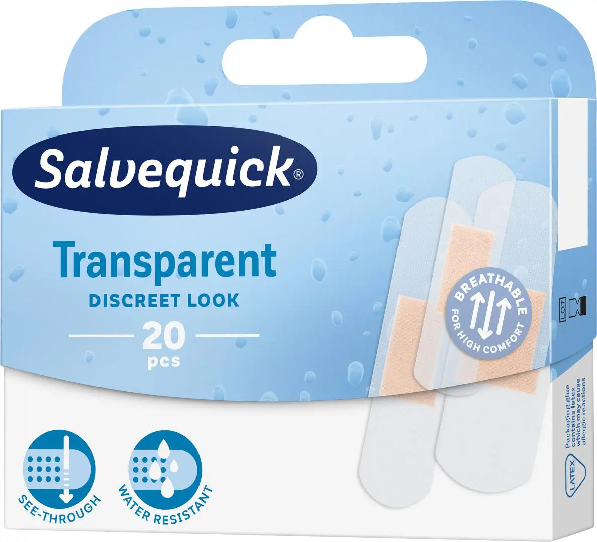 Plastry Salvequick Transparent 20 szt. - 1 - Apteka HIT