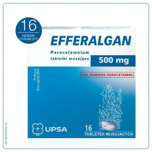 Efferalgan 500 mg 16 tabl. musujących - 1 - Apteka HIT