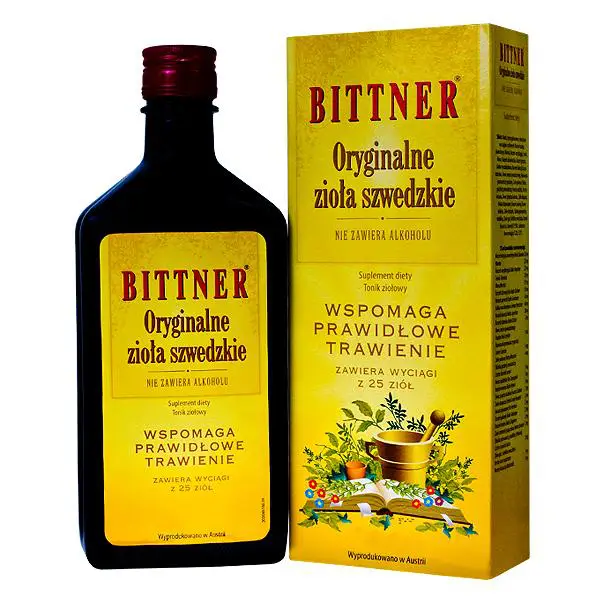 Bittner Orginalne zioła szwedzkie 500 ml - 1 - Apteka HIT