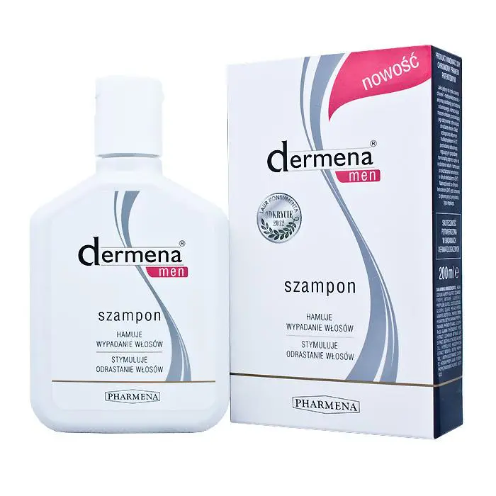 Dermena Men szampon hamuje wypadanie stymuluje odrastanie włosów 200 ml - 1 - Apteka HIT