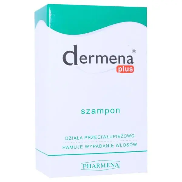 Dermena Plus szampon przeciwłupieżowy hamuje wypadanie włosów200ml - 2 - Apteka HIT