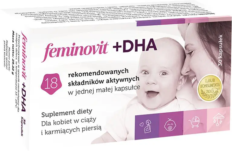 Feminovit + DHA 30 kaps. - 1 - Apteka HIT