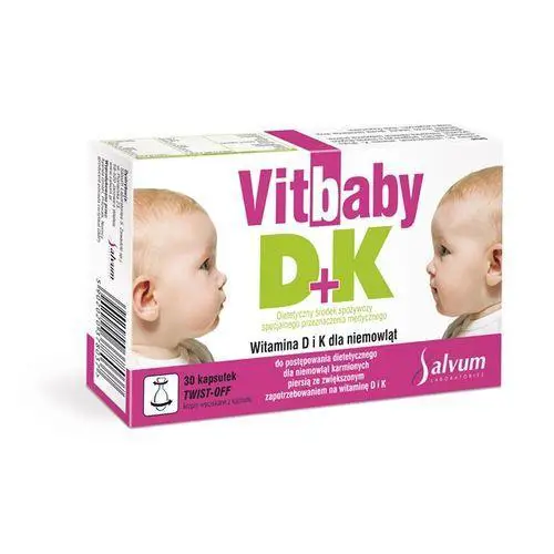 VitBaby D+K kapsułki twist-off 30 szt - 2 - Apteka HIT