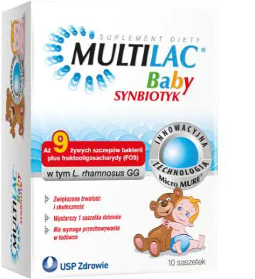 Multilac BABY Synbiotyk 10 sasz. - 1 - Apteka HIT