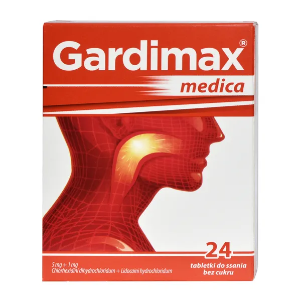 Gardimax Medica 24 tabletek do ssania - 1 - Apteka HIT