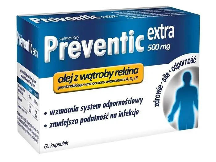 Preventic Extra 500 mg 60 kaps - 1 - Apteka HIT