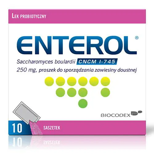 Enterol 250 10 sasz. - 1 - Apteka HIT