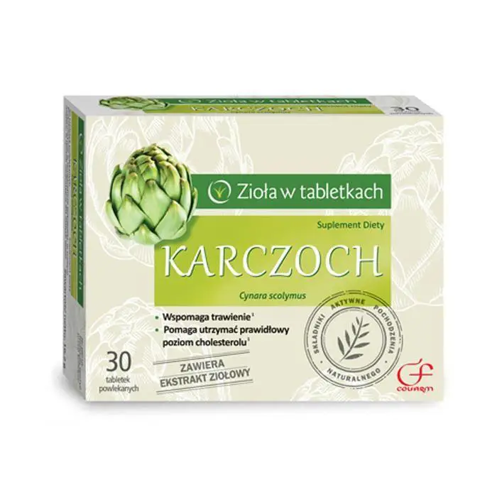 Karczoch 30 tabl. - 1 - Apteka HIT