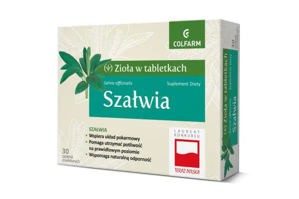 Szałwia 30 tabletek Colfarm - 1 - Apteka HIT