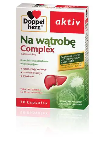 Doppelherz Aktiv Na wątrobę Complex 30 kaps. - 1 - Apteka HIT