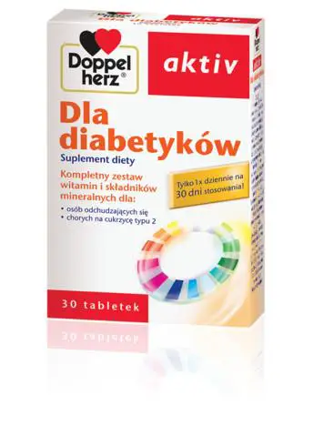 Doppelherz Aktiv Dla diabetyków 30 tabl. - 1 - Apteka HIT