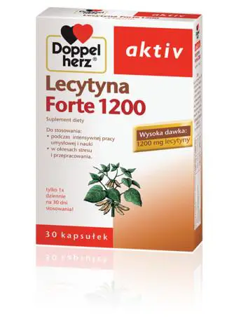 Doppelherz Aktiv Lecytyna 1200 Forte 30 kaps. - 1 - Apteka HIT