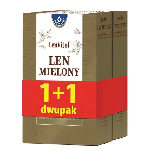 Oleofarm Len mielony 200 g + 200 g - 1 - Apteka HIT