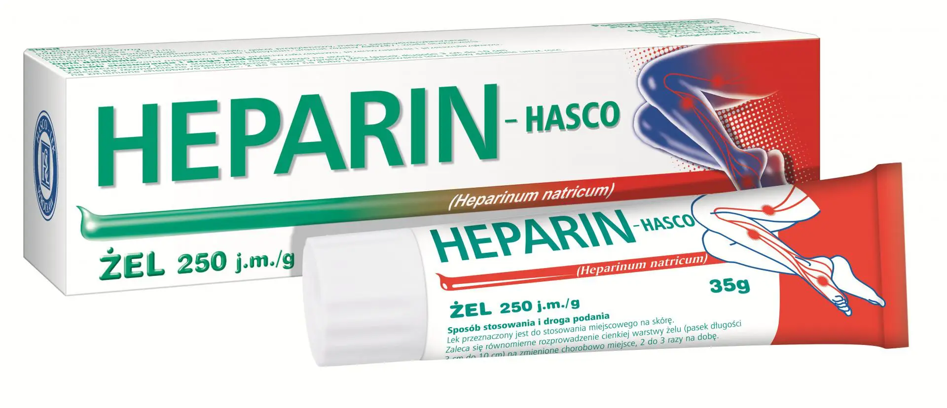 Heparin Hasco żel 35 g - 1 - Apteka HIT